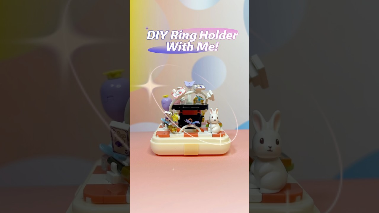 Gift Ideas for Girls💎💍Cute Ring Holder! 