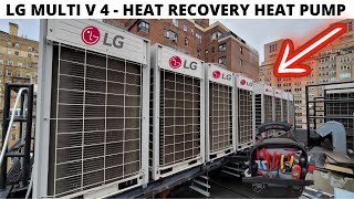 HVAC Service Call: LG Multi V 4 Concealed Duct Preventive Maintenance (LG Air Handler Cleaning)