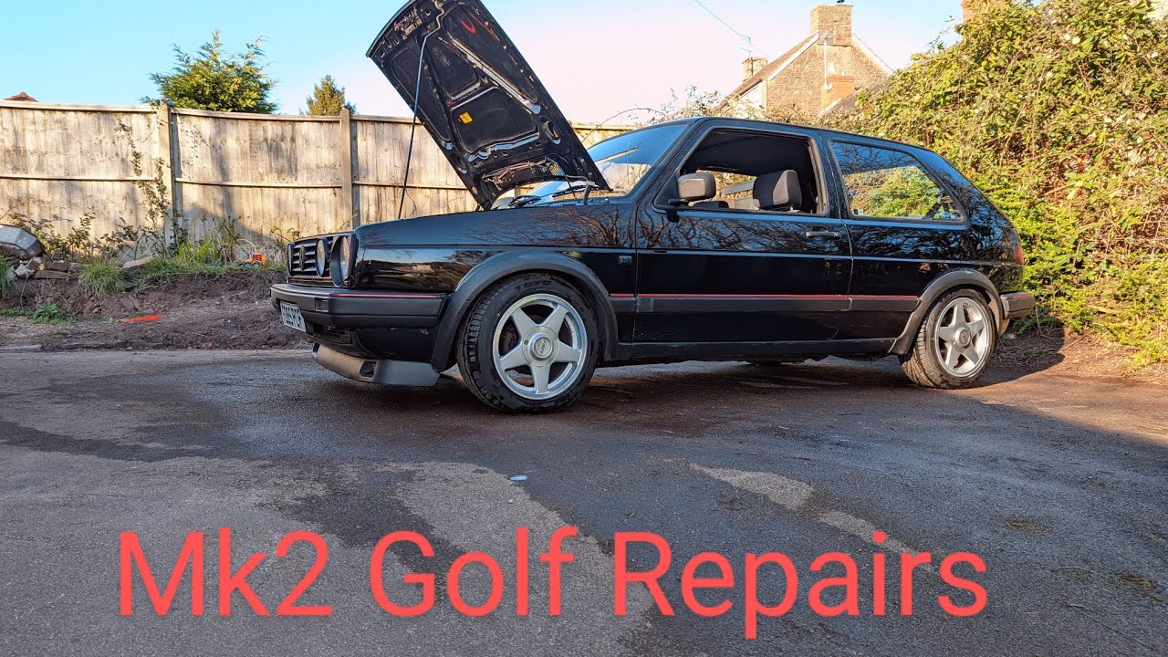 VW Golf mk2 2.0 8v repairs / driveshaft YouTube