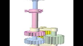 Drive for coaxial propellers 2