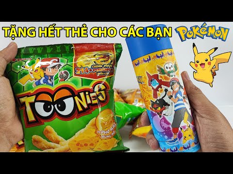 Video Bóc Những Gói Bánh Toonies Pokemon Quá Hạn Kinh Khủng... - youtube