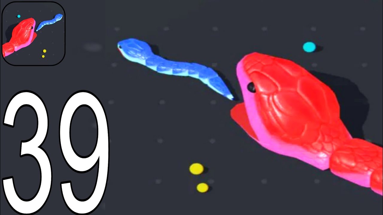 Snake Clash - Gameplay Walkthrough Part 39 Tutorial NEW Mobile Game (Android,ios)
