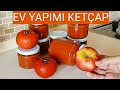 ARTIK MARKETTEN ALMAYIN ❗ KENDİNİZ YAPIN 🍅🍎EV YAPIMI KATKISIZ KETÇAP