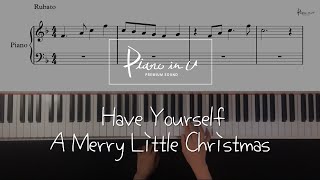 Have yourself a merry little christmas/Piano cover/Sheet видео
