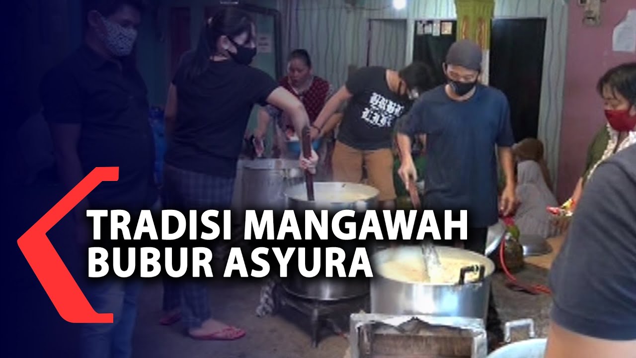 Tradisi Mangawah, Warga Banjarmasin Gotong-royong Memasak Bubur Asyura