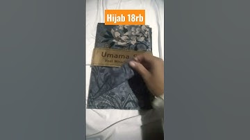 Thumbnail of hijab segiempat umama scarf Lasercut motif (logo), harganya cuma 18ribuan aja lho...