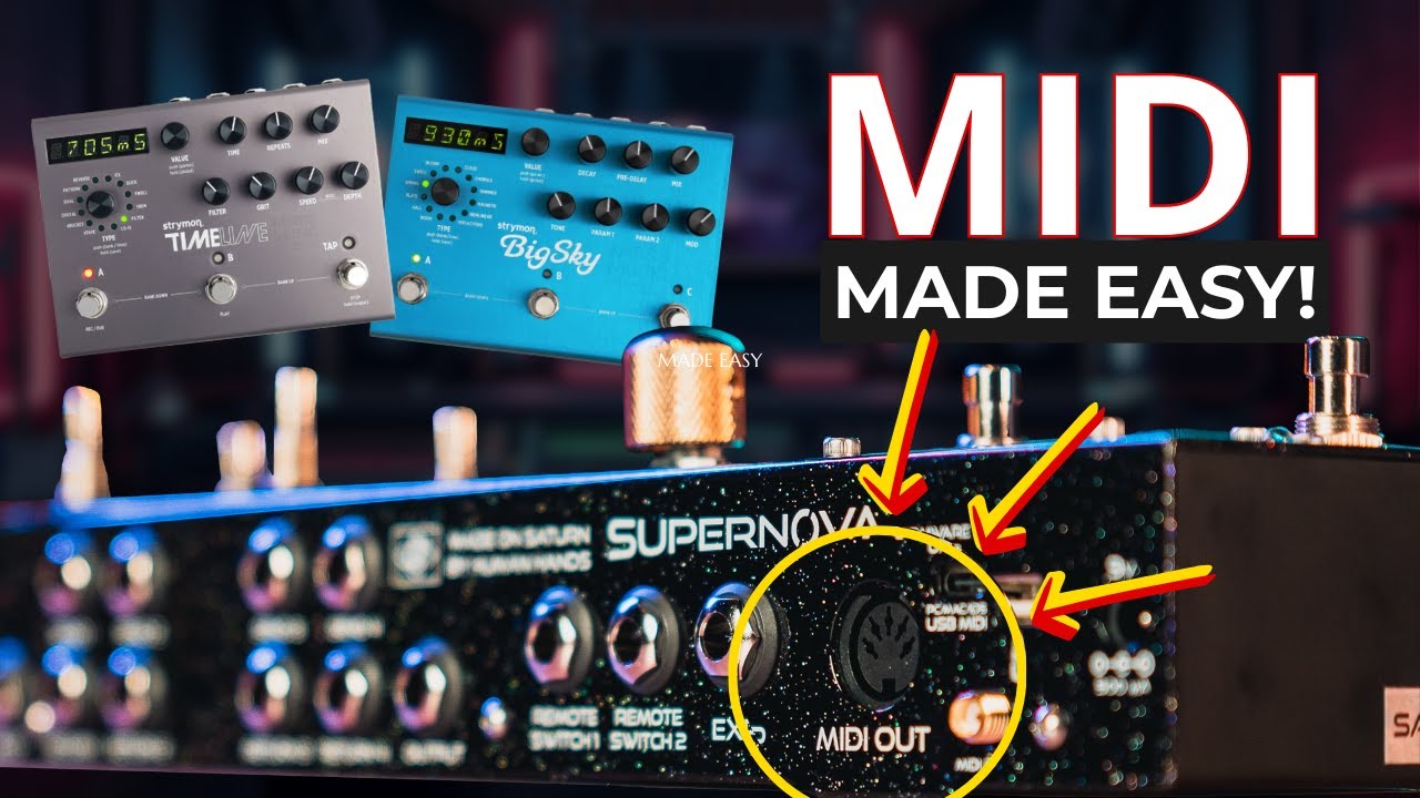 MIDI Made Simple: How to Control Your Digital Pedals with the Saturno Controller