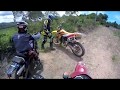 Trilha com bros 150 emplacada + XLR150 + RM250