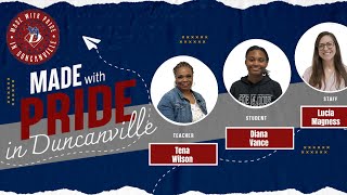 Made with Pride in Duncanville - April 2024