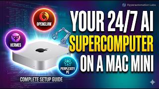 Mac Mini AI Agent Setup — Complete Guide (OpenClaw, Hermes, Perplexity PC)