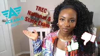 Aceable Agent Final Review/TREC Next Steps/ National & State Exam