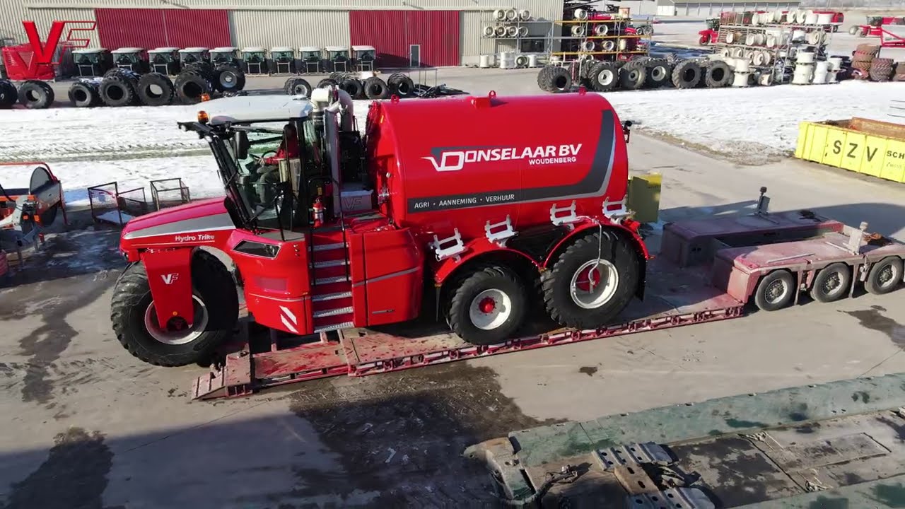 Aflevering Hydro Trike XL aan Loon- en verhuurbedrijf Donselaar (Woudenberg)