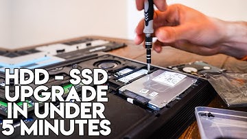 SSD Laptop Upgrade Under 5 Minutes | Quickest Upgrade YOU Can Do