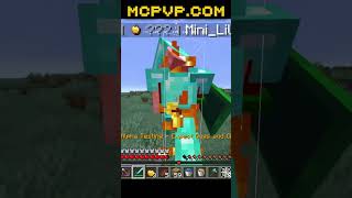 Uhc PVP On Mcpvp.com #minecraft #gaming #viral #mcpvp #memes #fun #mc #pvp #uhc #new #shorts #song