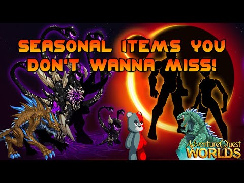 AQW Seasonal Items You DON'T Want To Miss! House Guards & More! AQWorlds
