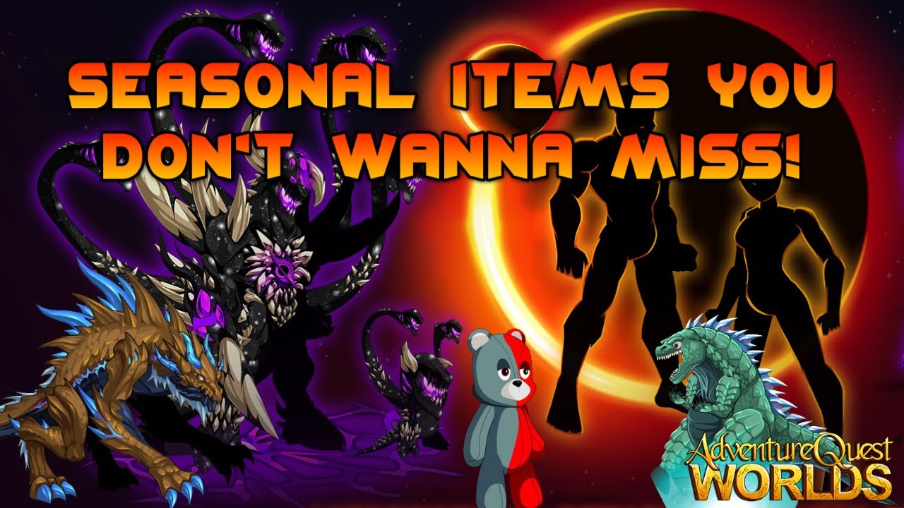 AQW Seasonal Items You DON'T Want To Miss! House Guards & More! AQWorlds
