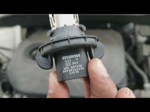 Headlight bulb remove/replace 2016 Kia Soul diy