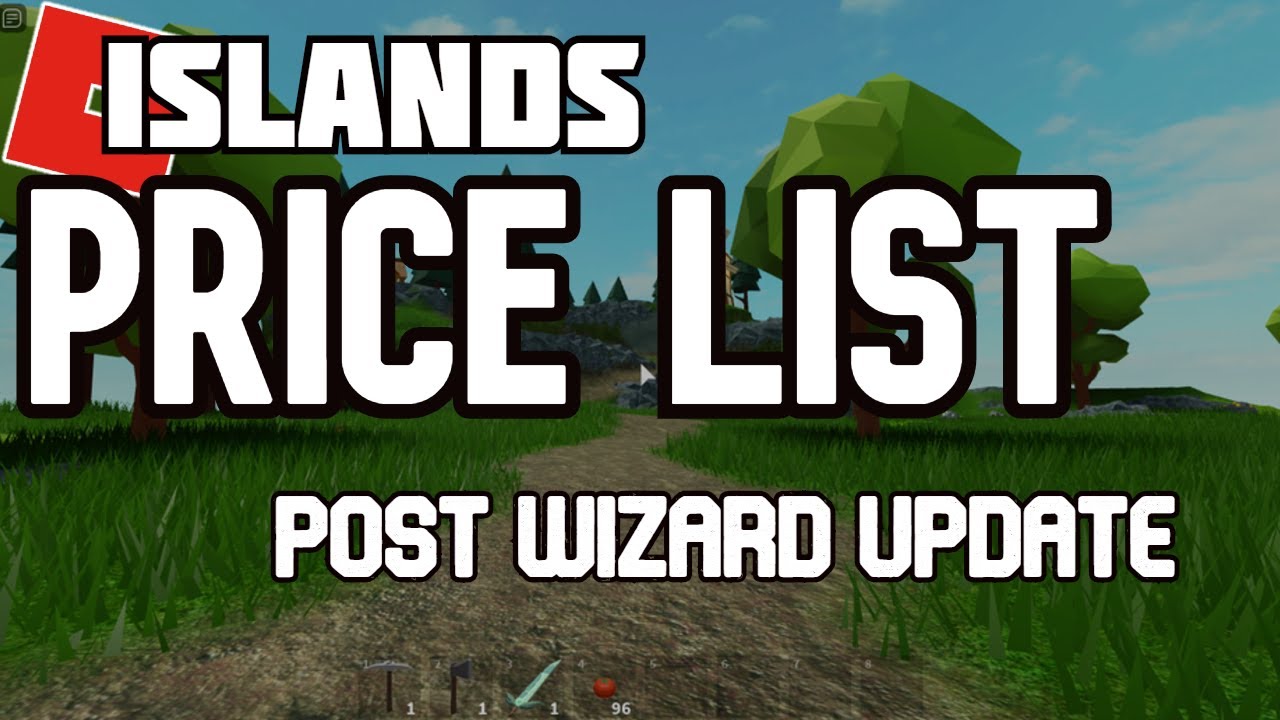 Roblox Islands Price List Updated Youtube - roblox islands value list dv