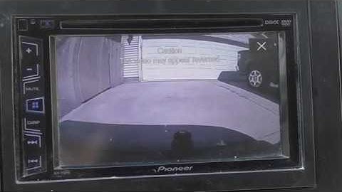 Reversed image fix for Backup camera