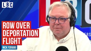 A human rights campaigner told nick ferrari that one man being
deported to jamaica is the primary carer of his six children. her he
shouldn...