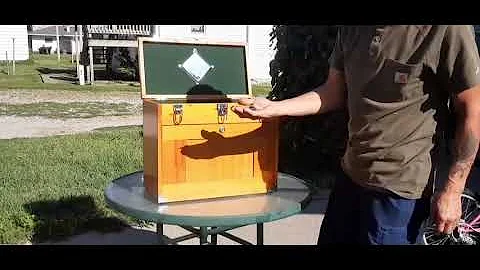 Harbor Freight 8 drawer machinist tool box unboxing