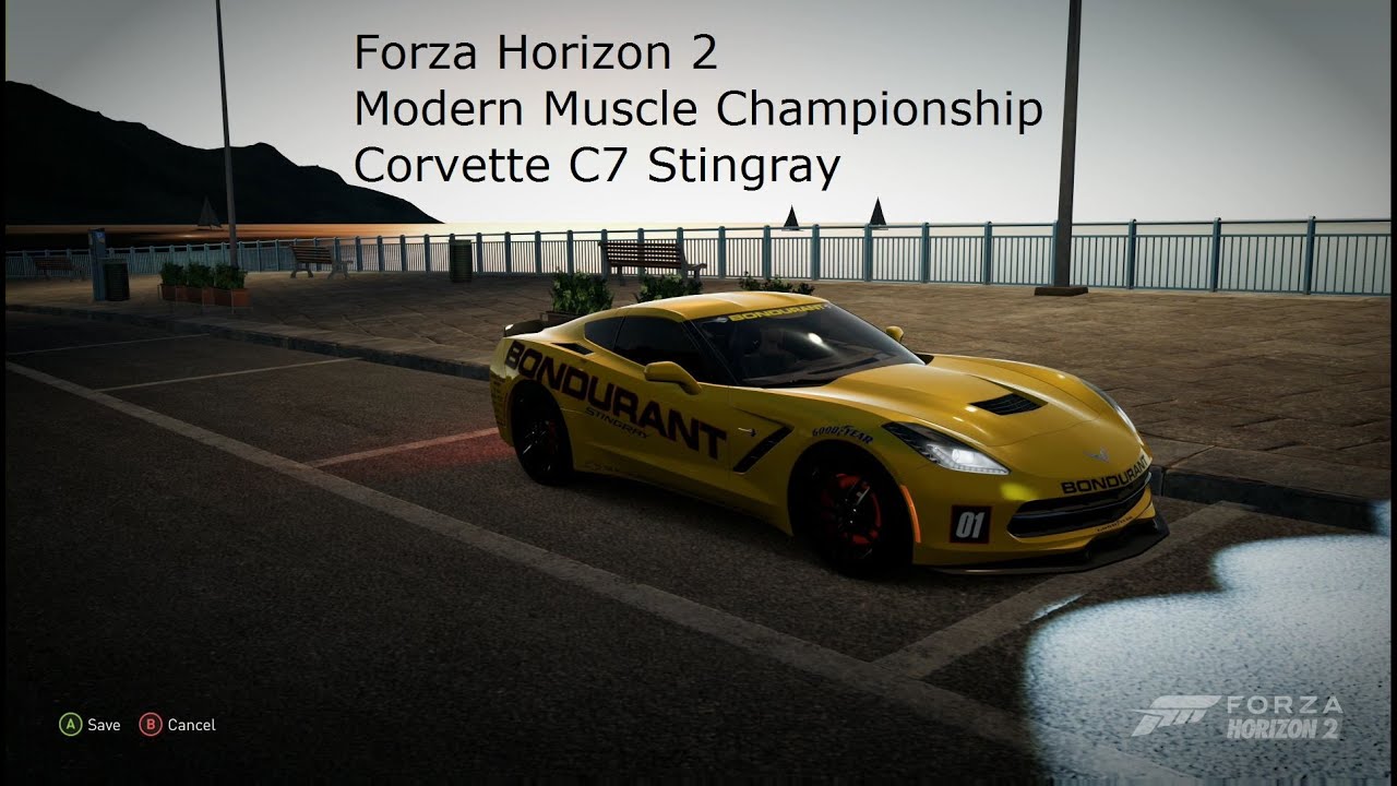 Forza Horizon 2 Modern Muscle Championship in a Corvette C7 Stingray