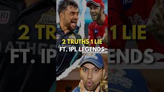 Pt.19 Spot the lie! Ft. Rohit Sharma, Rashid Khan & Glen Maxwell