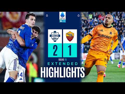 COMO-ROMA 2-1 | EXTENDED HIGHLIGHTS | SERIE A 2025/26 — football highlights