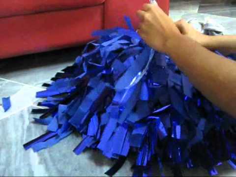 How To Make Cheer Poms