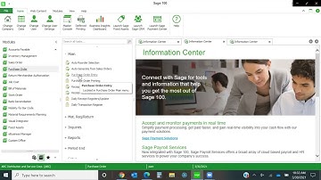 Sage 100 ERP | Purchase Order Tips and Tricks