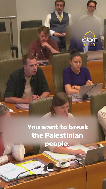 Belgian MP confronts Israeli ambassador over Gaza genocide | Islam Channel