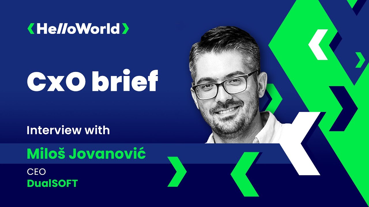 CxO brief, Miloš Jovanović | DualSOFT