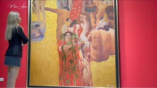 Medicine Gustav Klimt - Gold Signature Oil Painting Reproduction - Master Apollon