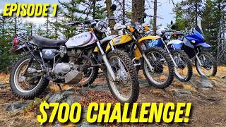 Can $700 Bikes Survive a REAL ADVENTURE?! | $700 Adventure Bike Challenge Episode 1