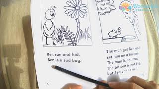 WK Home Learning Primary Phonics - Ben Bug