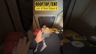 RooftopTentके मज़े?camping campervan motorhome carcamping rooftoptent ishansodhivlogs shorts