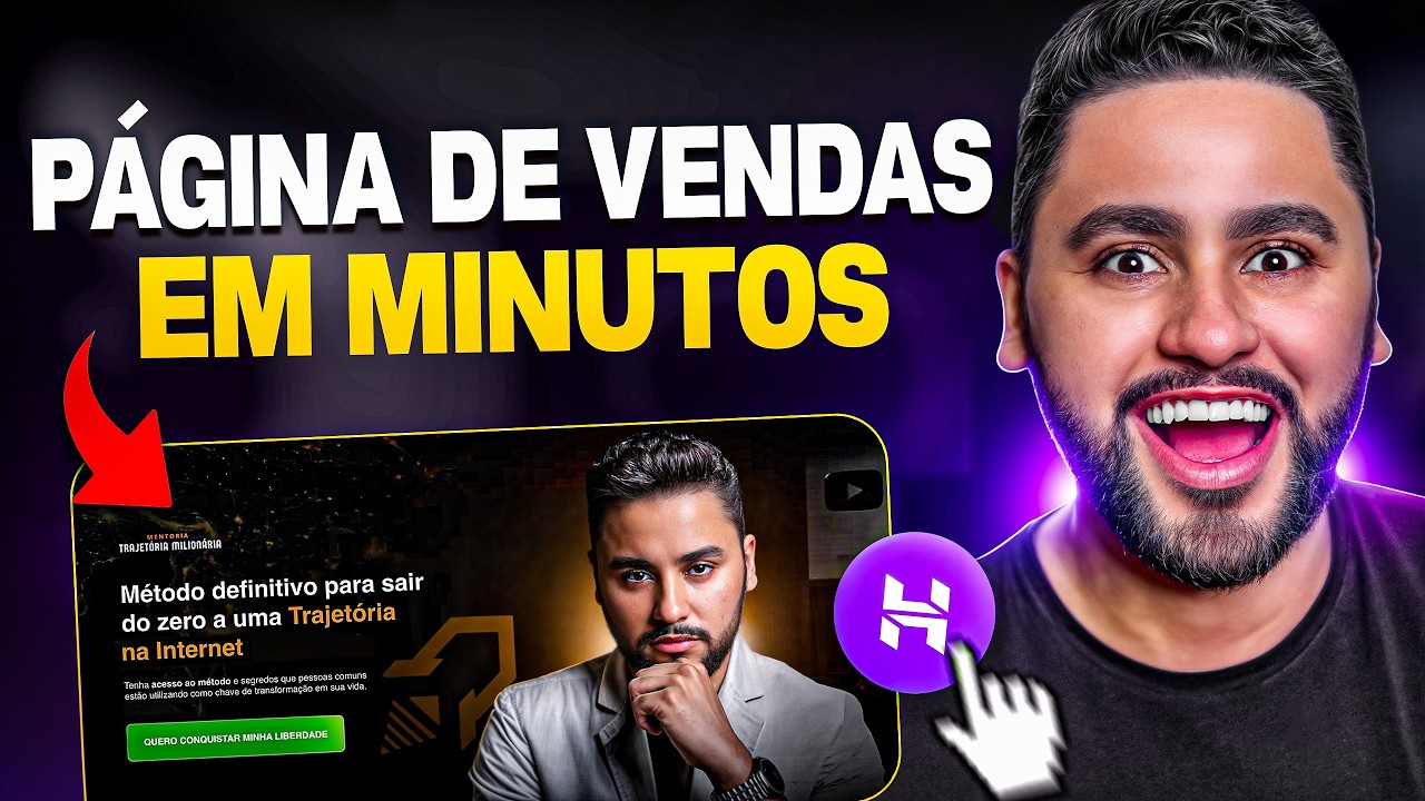 COMO CRIAR UMA PÁGINA DE VENDAS PROFISSIONAL DO ZERO COM IA (LANDING ...