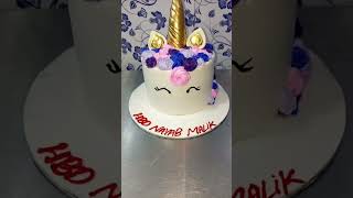 HOW TO MAKE A UNICORN CAKE - NERDY NUMMIES