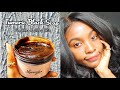 Skin brightening/glowing Natural Turmeric Black Soap and Body Cleanser  - DIY gift idea tutorial