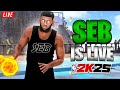 BEST BURLY ISO LOCK ATTEMPTING 100 GAME STREAK on NBA 2K25... PULL UP!!!