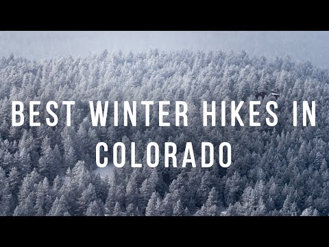 Vidéo: Les meilleures randonnées hivernales du Colorado