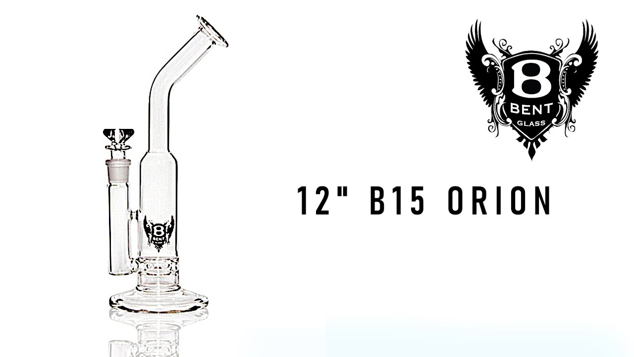ガラスボング『BENT GLASS - 12" B15 ORION』