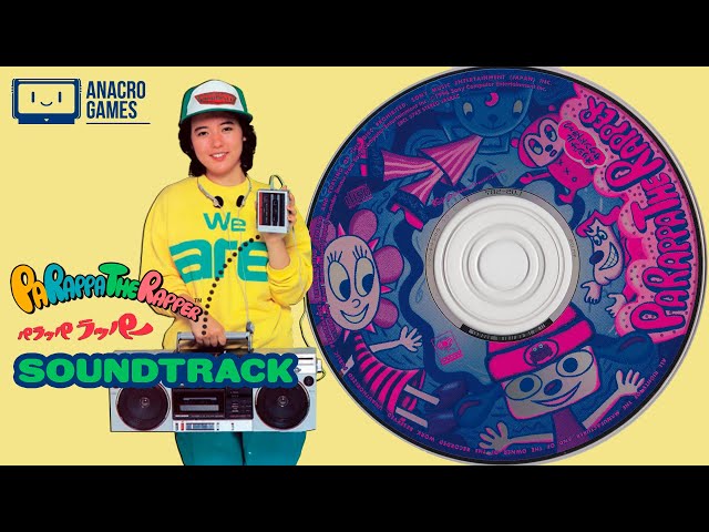 Game CD PaRappa the Rapper Original Soundtrack