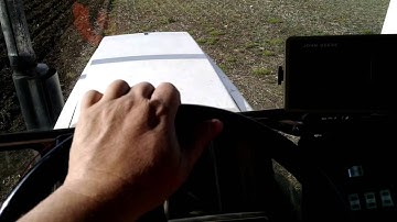 Chiseling bean stubble, Monday 25 April 2016