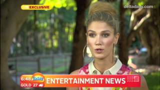 Delta Goodrem - Today Show Interview (April 6, 2012)