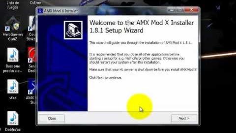 SuperVideoTutoriales   Cómo instalar AMX Mod 1 8 1 y configurarlo a tu CS 1 6