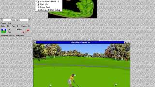 Microsoft Golf 1.0 - Windows 3.11