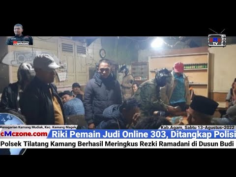 Riki Pemain Judi Online 303, Ditangkap Polisi