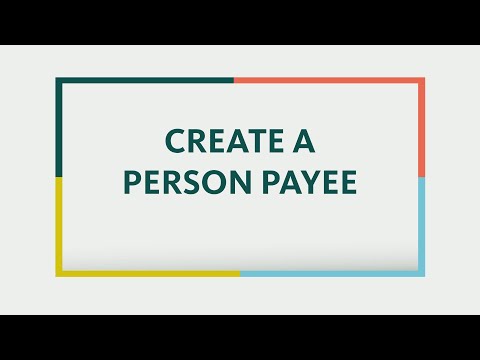 OlyFed Digital Banking // Bill Pay: Create a Person Payee