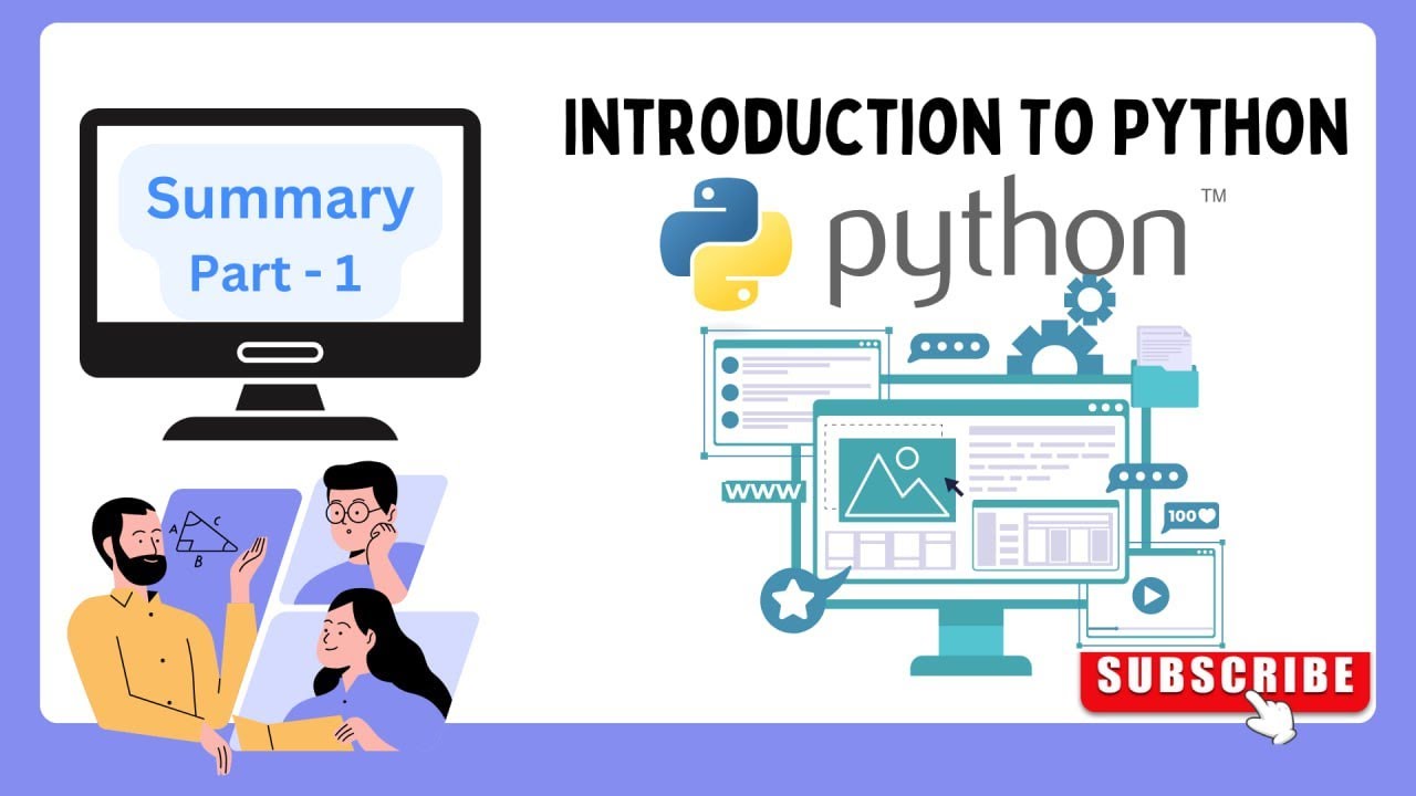 Python l Week 2 l Part 1 Summary l Aman l 02-10-24 l - YouTube